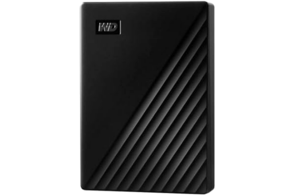 WD Western Digital My Passport Extern Hårddisk, Svart, 5 TB