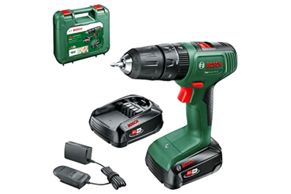 Bosch  Home and Garden Bosch EasyImpact 18V-40 sladdlös slagborr (2 2,0 Ah batteri, 18 volt system, i fodral)