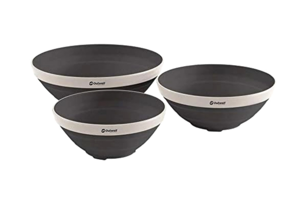 Outwell  Collaps Skålset med 3 skålar, vikbar, Navy Night