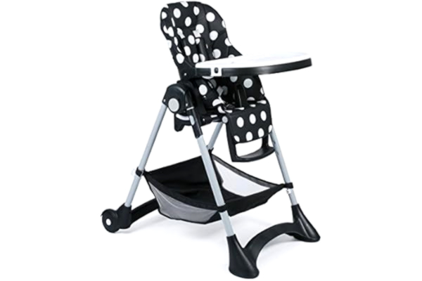 Chic 4 Baby CHIC 4 BABY 336 40 kinderstoel JOKO, stippen, zwart