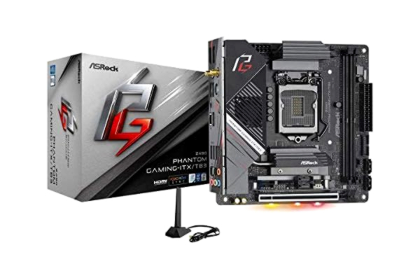 ASRock  Z490 Phantom Gaming-ITX/TB3, Intel Z490 Mainboard - Sockel 1200