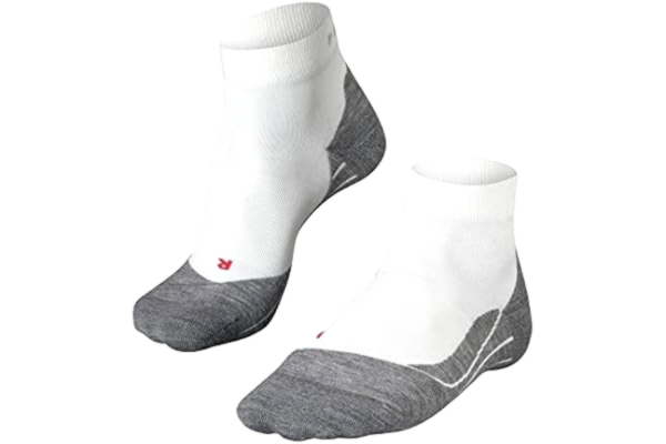 Falke FALKE herr Löparstrumpor RU4 Endurance Short M Sso bomull funktionellt material antiblåsning 1 par, Vit White-Mix 2020, 42-43