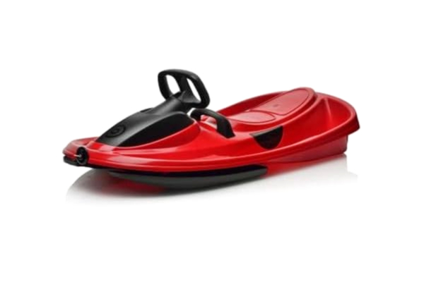 Plastkon Gizmo Riders styrsläde Steerable Sledges Stratos, Racing Red, 41104201