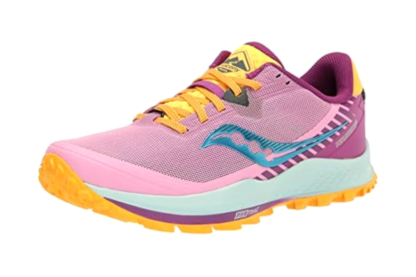 Saucony  Women's Peregrine 11 Trail Running Shoes, Future Pink, Numeric_6