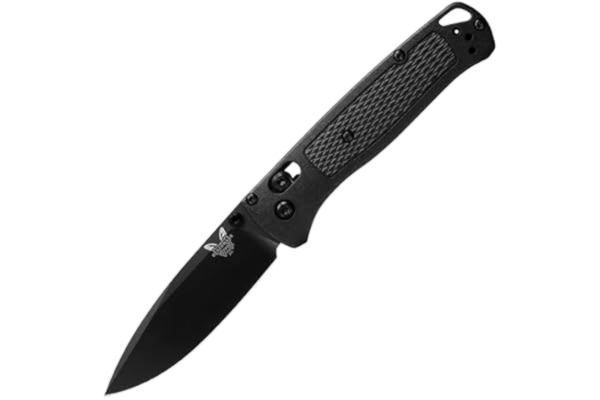 Benchmade  Bugout 2 vuxen Unisex, svart blad med vanlig kant 535BK-2, 82 mm
