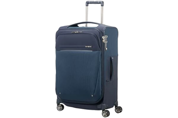 Samsonite SAMSONITE B-Lite Icon - Spinner 63/26 Expandable, 55 L, 2.2 KG Bagage cabine, 63 cm, 62 liters, Bleu (Dark Blue)