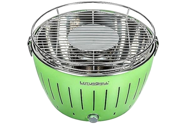 LotusGrill  Røykfri kullgrill Grønn