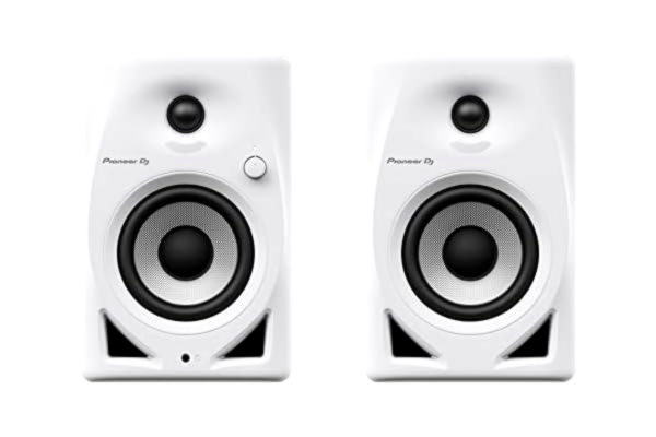 Pioneer  DJ DM-40D-W 4 tum stationär monitorsystem (vit)