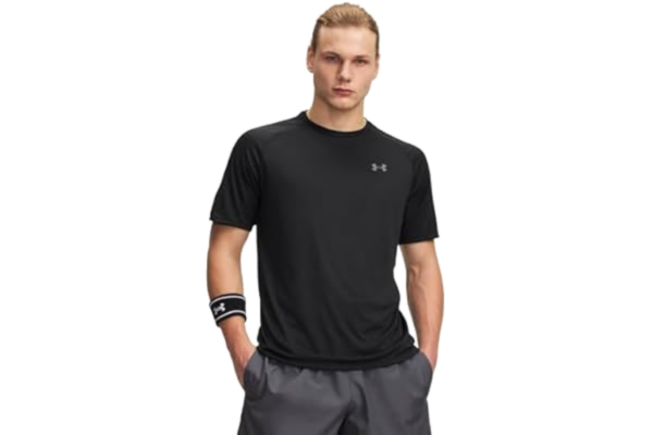 Under Armour  Herr T-Shirt À Manches Courtes Tech 2.0, Black, XL
