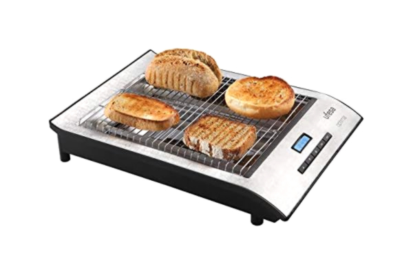 Ufesa  TT7920 opiekacz płaski, 700 W, wyświetlacz LCD, funkcja rozmrażania, szuflada na okruchy, timer