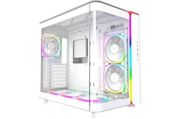 Montech  KING 95 PRO Midi-Tower, Tempered Glass, ARGB - weiß