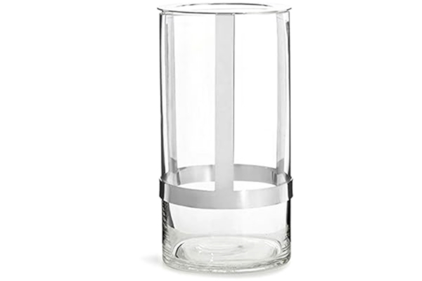 Sagaform  Hold Vase Large, Silver, Glasmetall, Nicht zutreffend