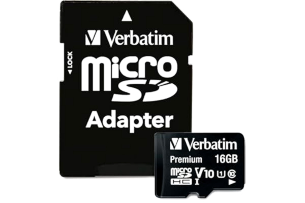 Verbatim Memory Card Microsdhc Scheda Di Memoria Class 10 16 Gb