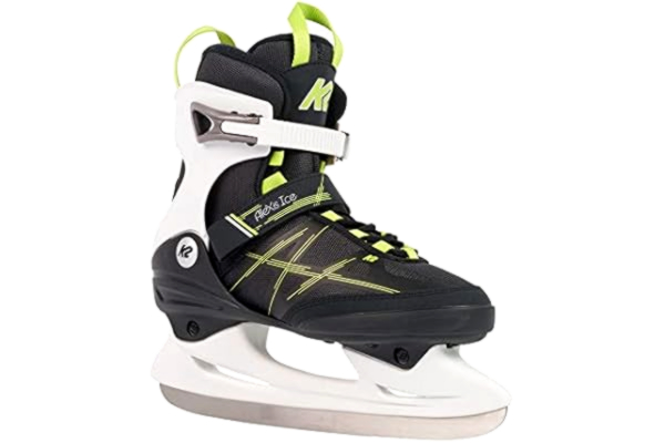 K2  Skate Alexis Ice Skate, Gray_Green, 5 UK