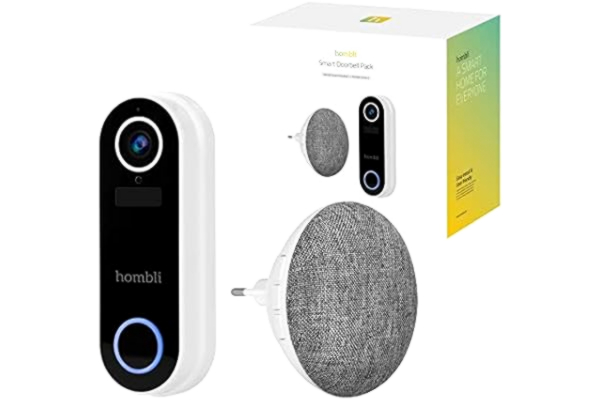 Hombli  Smart Doorbell 2 Promo Pack (Doorbell 2 + Chime 2)