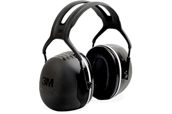 3M  Peltor XA007706956 X5A Hörselskydd med Pannband, 37 dB, Svart