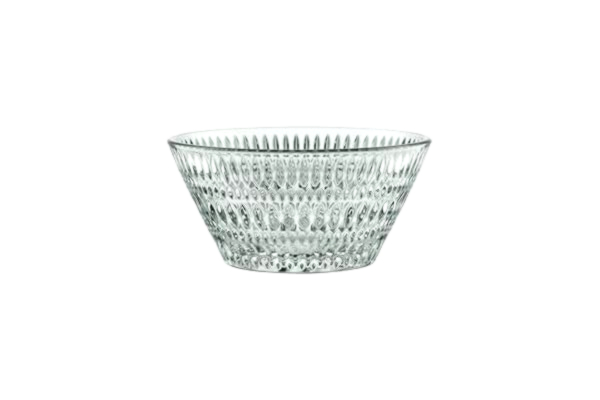 Nachtmann  etnoskål, diameter 16,5 cm, dekorativ snackskål av grönt kristallglas för desserter, sallader eller dips, diskmaskinssäker, mint, 105390