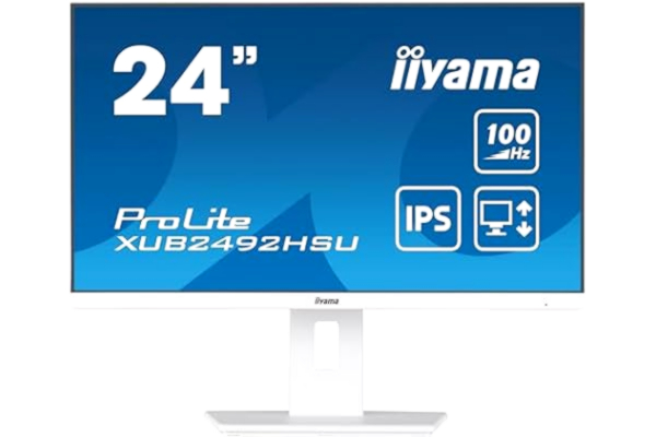 Iiyama 24" iiyama ProLite XUB2492HSU-W6 - LED monitor - Full HD (1080p) - 24"