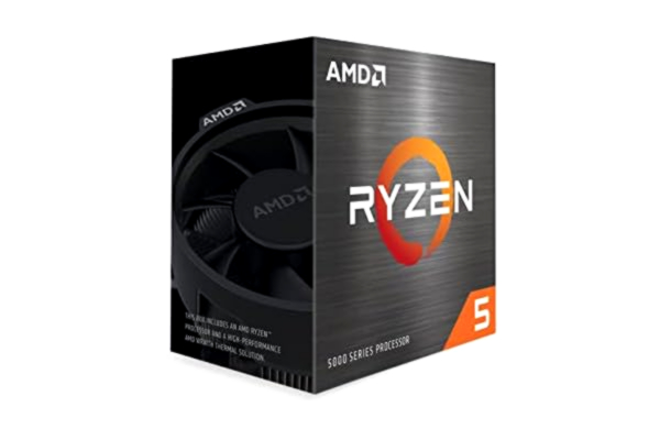 AMD  Ryzen 5 5500 Desktop Processor (6-core/12-thread, 19 MB cache, up to 4.2 GHz max boost)