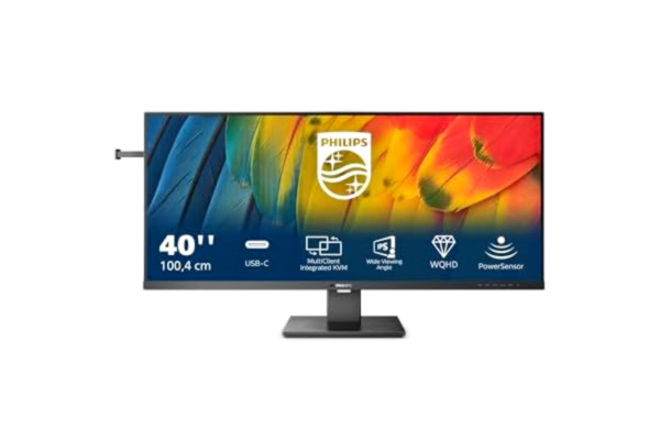 Philips 40" Philips 5000 Series - 3440x1440 - 120Hz - IPS - 100W USB HUB - KVM Switch