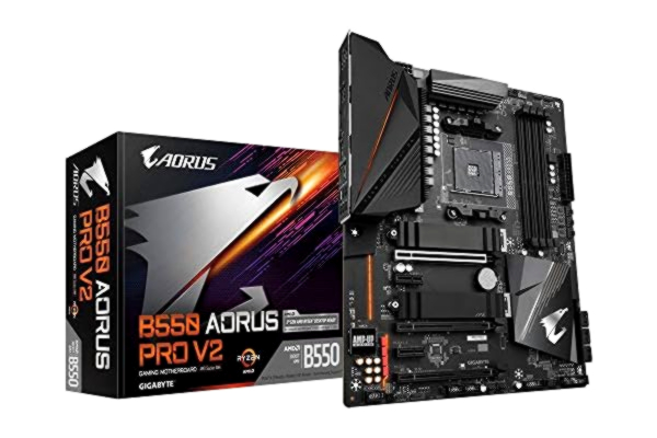 Gigabyte  B550 AORUS PRO V2 ATX Motherboard for AMD AM4 CPUs