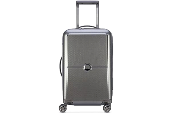 Delsey  Paris Turenne Walizka, 55 cm, 43 l, srebrna, Pieniądze, Cabine ( 55 cm - 38 L ), Walizka