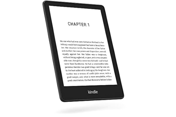 Amazon  Kindle Paperwhite Signature Edition - 11. generation - eBook læser - 32 GB - 6.8 monokrom Paperwhite - touch screen - Bluetooth, Wi-Fi - sort - uden Lockscreen Ads