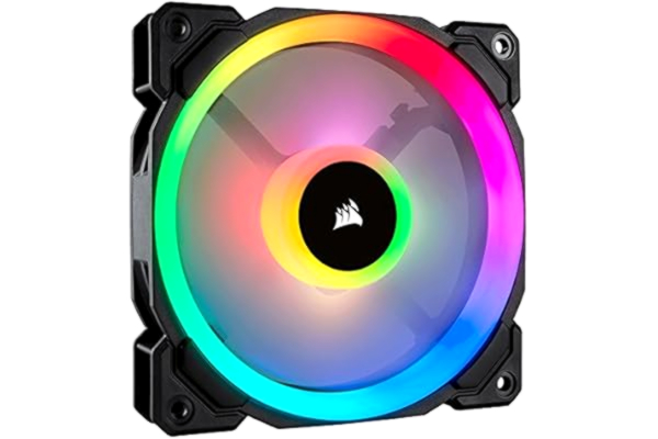 Corsair  LL120 RGB CO-9050071-WW Fläkt, Svart, 120 mm