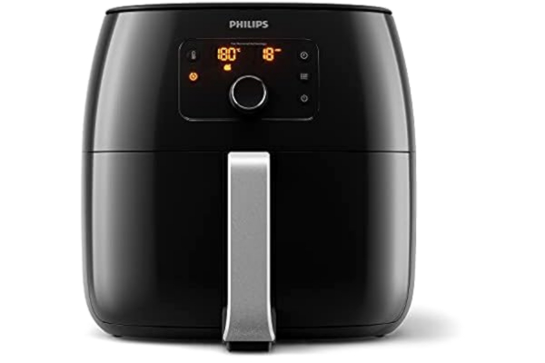 Philips  Avance Collection XXL HD9650 Twin TurboStar - Varmluftsrister - 2.2 kW - sort