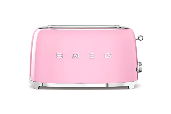 SMEG Smeg TSF02PKEU Brødrister 4 Skiver Rosa