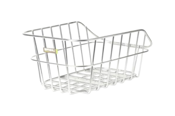 Basil Kurv Bag BASIL CENTO ALU Sølv