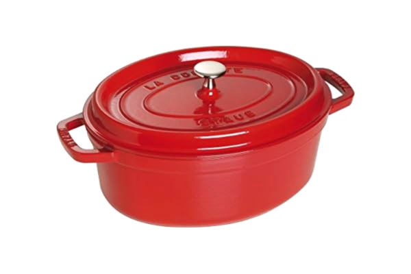 Staub STAUB Gietijzeren braad/cocotte, ovaal 27 cm, 3,2 L, kersenrood