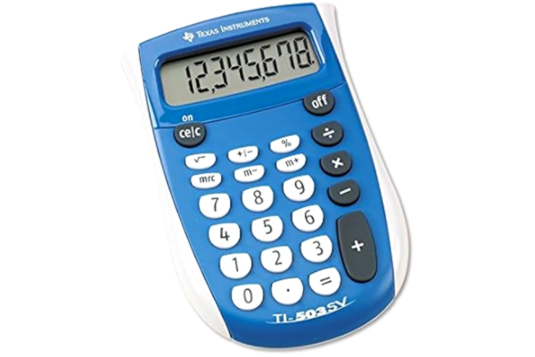 Texas Instruments Texas 503SV/FBL/11E1 SV fickminiräknare, 503SV/FBL/11E1