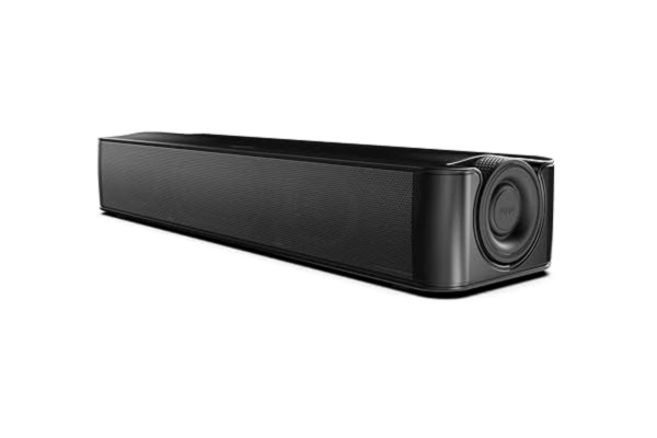 Creative  Stage SE undermonitor soundbar med USB digitalt ljud och Bluetooth 5.3, klar dialog och surround by Sound Blaster, strömförsörjning via adapter