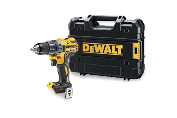 Dewalt  18 volt 2-växlad sladdlös borrskruvdragare DCD791NT (kraftfull 2-växlad full metallväxellåda, borstlös motor, 13 mm snabbchuck, LED-lampa, levereras utan batterier och laddare)