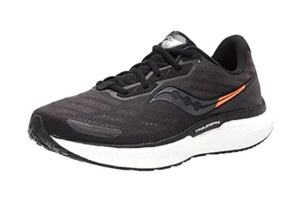 Saucony  Męskie buty do biegania Triumph 19, czarny - czarny biały - 40.5 EU