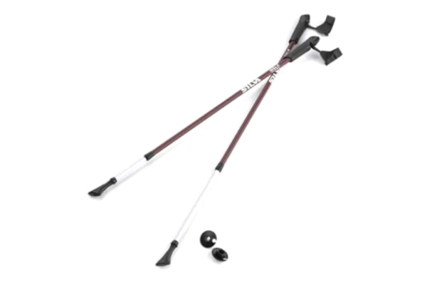Silva  Walk Teleskopiska Poles 2 secc. par Stavar, Vuxna Unisex, Nätverk, TU