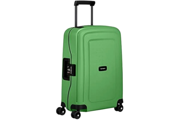Samsonite  S'Cure - Spinner S, bagaż podręczny, 55 cm, 34 l, zielony (Cactus Green/Black)
