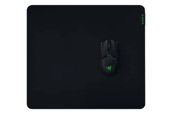 Razer  Gigantus V2 Large - Mjuk stor spelmusmatta för hastighet och kontroll (halkfritt gummi, texturerat mikrovävt tyg, 45 x 40 x 0,3 cm) Svart