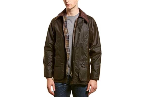 Barbour  Men's Classic Bedale Wax Jac Jacket, Green (Olive 000), L