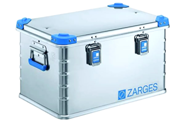 Zarges reläer delikat eurobox-42 L låda, silver, 42 L