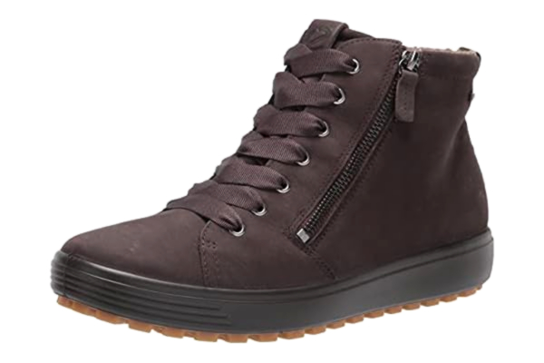 Ecco ECCO Dames Womens Soft 7 Tred GTX Hi Enkellaarsjes, 34,5 EU, Licorice, 39 EU