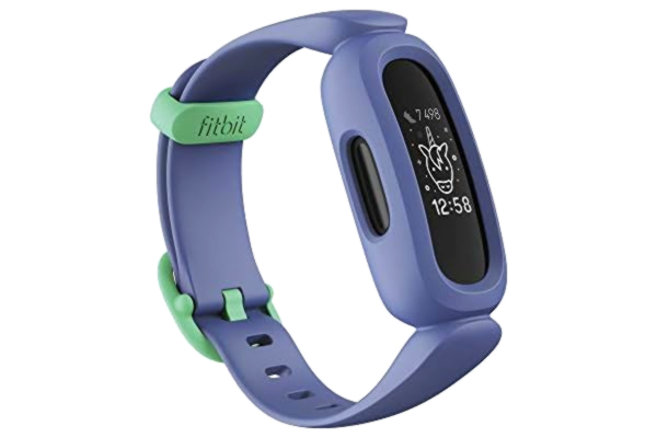 Fitbit  Ace 3 - Sort - aktivitetssporer med bånd - silikone - kosmisk blå/astrogrøn - display 0.72 - monokrom - Bluetooth - 19.3 g