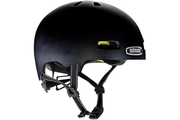 Nutcase  Street-Large-Onyx (Gloss) helm voor volwassenen, uniseks, meerkleurig, L