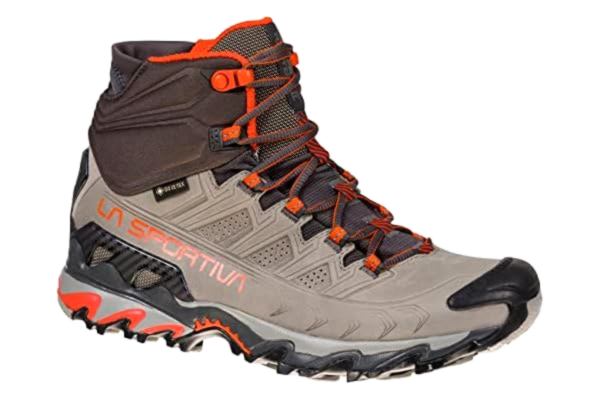 La Sportiva  Ultra Raptor 2 Mid Leather Ws GTX waterdichte wandelschoenen, trekkingschoenen met Goretex, maan paprika, 41 EU