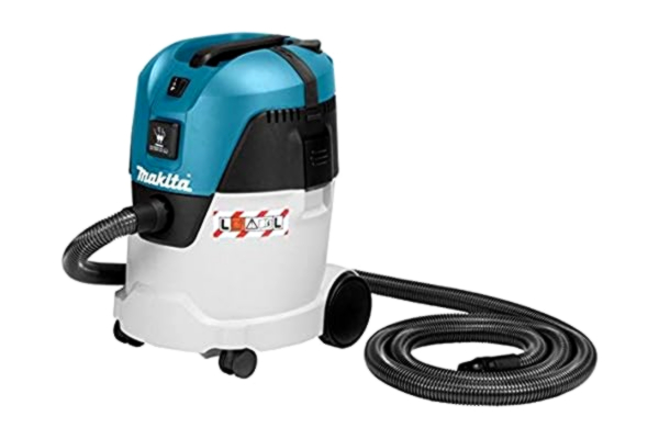 Makita  VC2512L Staubsauger Klasse L, 25 l,1000 W, 230 V, Schwarz, Blau, Metallisch