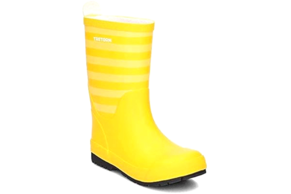 Tretorn  Granna gummistövlar vattentät naturligt gummi barn, - GUL - 32 EU