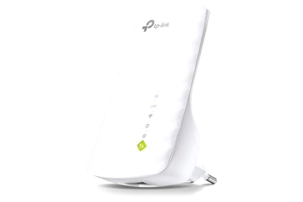 TP-Link  TL-RE200 WLAN Repeater (433 Mbit/s 5 GHz, 185 Mbit/s 2,4 GHz Dual WLAN AC+N, WLAN-förstärkare, LAN-port, Appstyrning, Kompatibel med Alla WLAN-enheter), Vit