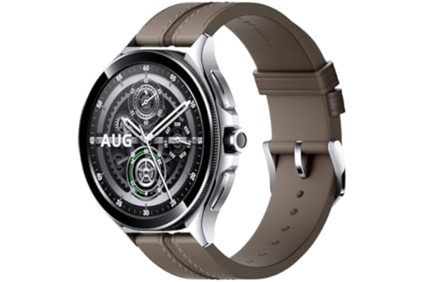 Xiaomi  Watch 2 Pro LTE - Silver Case with Brown Leather Strap