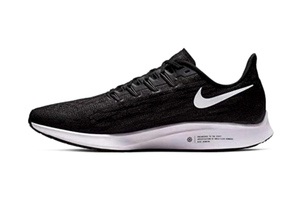 Nike  Nike Air Zoom Pegasus 36, Men's Running Running Shoes, Black (Black/White/Thunder Grey 002), 9.5 UK (44.5 EU)
